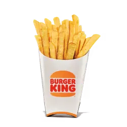 King Burger with a thick beef patty and melted cheddar.