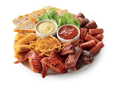 Wimpy burger and soda drink