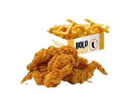 Texas Chicken menu board displaying chicken meals and value offers