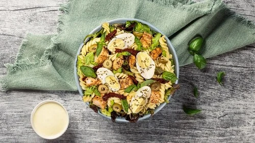 Close-up of zaatar spice blend at Zaatar W Zeit