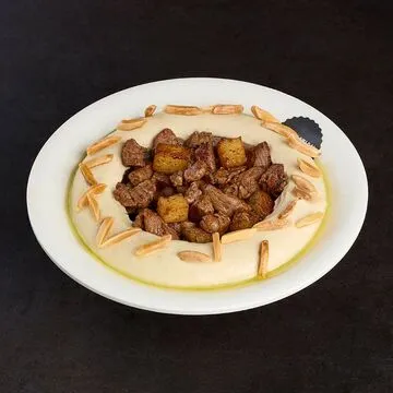 Operation Falafel Menu sandwich in warm pita bread