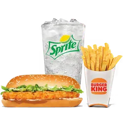 King Burger with a thick beef patty cooked to perfection.