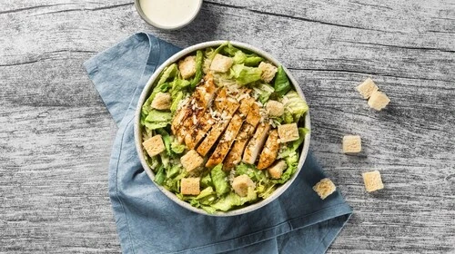 Shawarma wrap with garlic sauce from Zaatar W Zeit