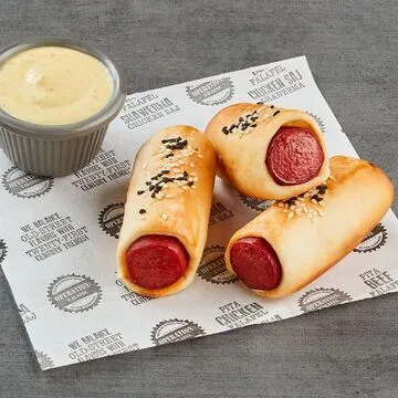 Operation Falafel falafel platter top view