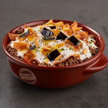 Operation Falafel pita wrap filled with falafel
