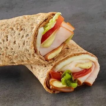 Operation Falafel falafel wrap held in hand