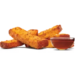 King Burger showcasing colorful, fresh toppings on soft buns.