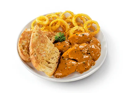 Wimpy breakfast sausages and toast