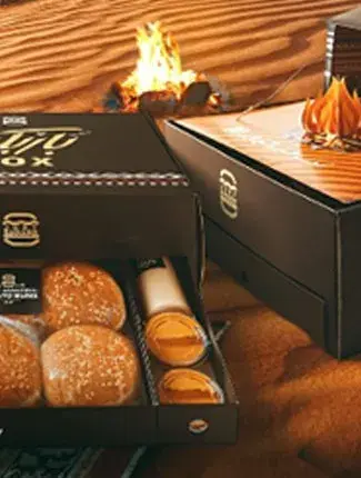 Just Burger chicken burger with crispy coating