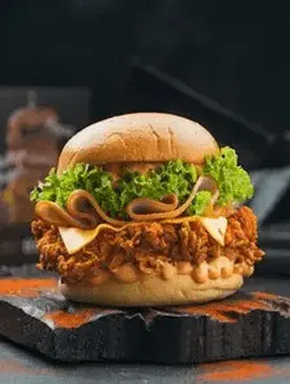 Just Burger branch signage