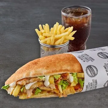 Operation Falafel restaurant interior decor and lighting