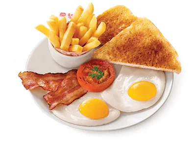 Wimpy Restaurant Menu highlighting popular items like cheeseburgers and milkshakes