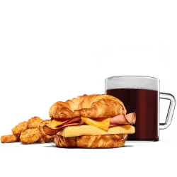 King Burger paired with crispy fries in a restaurant setting.