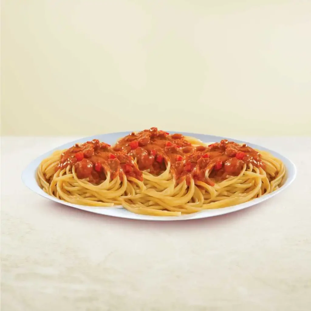 Chicking spicy chicken burger on a tray