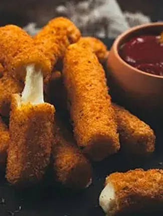 Just Burger fries and burger combo