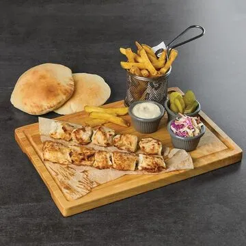 Operation Falafel Middle Eastern food restaurant interior