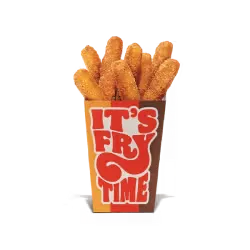 King Burger topped with crunchy pickles and creamy dressing.