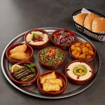 Operation Falafel family meal platter