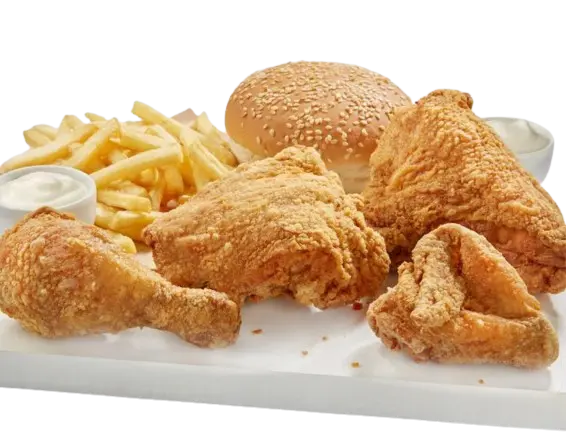 Value chicken meal in Al Baik Menu