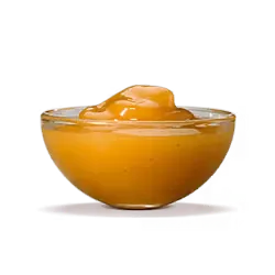 King Burger served with a full plate of fries and condiments.