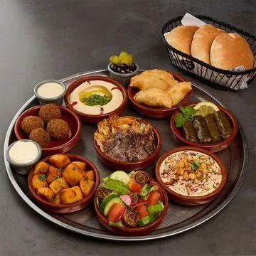 Operation Falafel falafel bowl with fresh greens