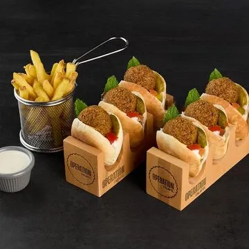 Operation Falafel healthy vegetarian meal option