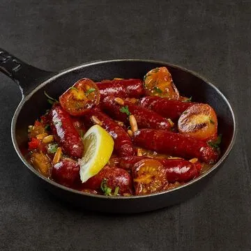 Operation Falafel falafel platter with lemon wedges