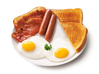 Wimpy burger wrapped and ready to serve