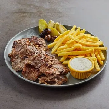 Operation Falafel falafel served with pita and dips
