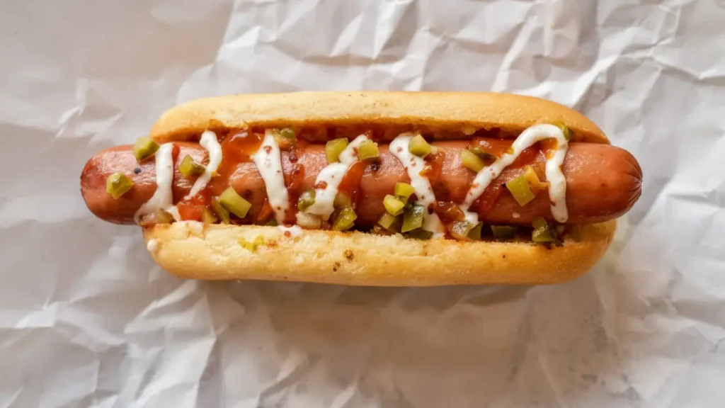 Pickl gourmet burger presentation