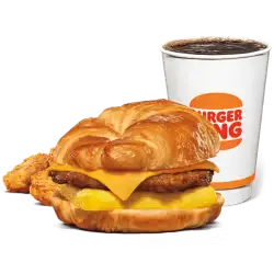 King Burger Menu board showcasing latest deals and tasty burgers