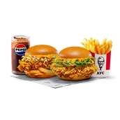 KFC menu highlighting best-selling chicken items