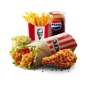 KFC menu showing combo deals and offers