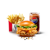 KFC menu showing halal chicken meals in UAE