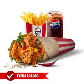 KFC menu with family buckets and value deals