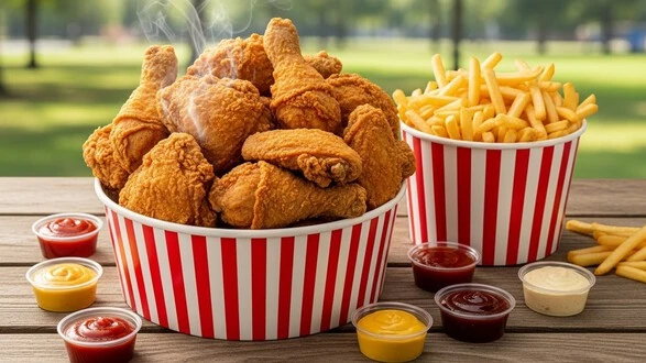 KFC Sharjah food packaging