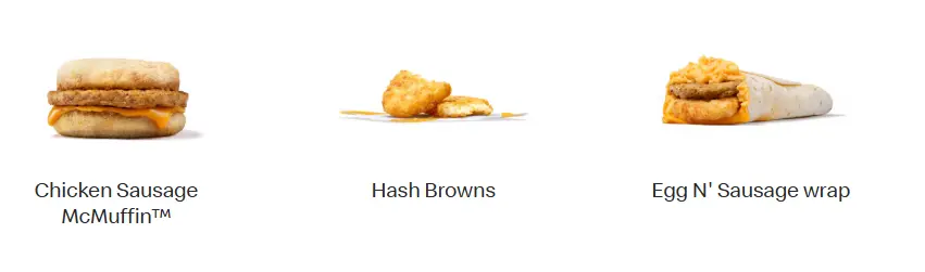 Breakfast Menu 2