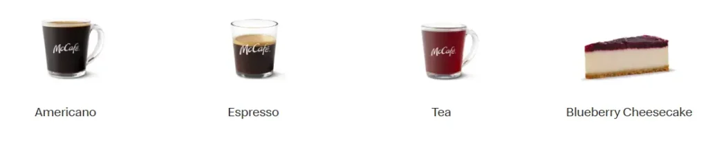 McCafe Menu 2