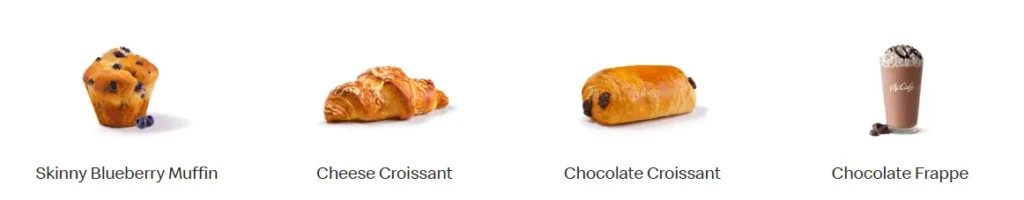 McCafe Menu 4